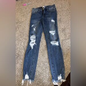 Blakeley size 3 Distressed Blue Women's Jeans